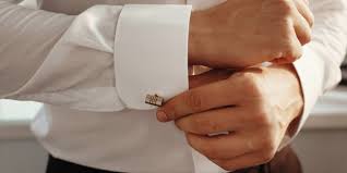 silver cufflinks